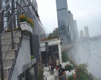 廣州本色酒吧噴霧降溫系統正式運行